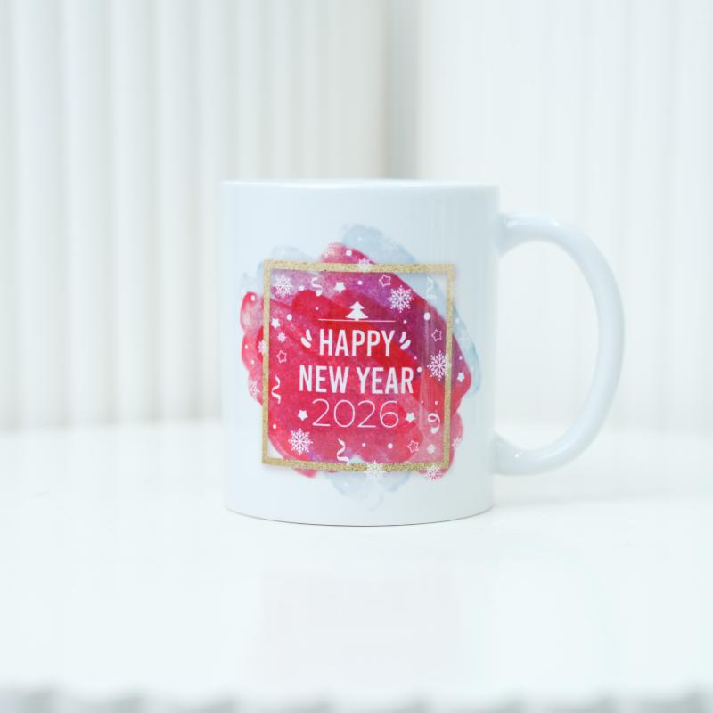 Happy New Year Mug - Gifts gift from Buy Any Flowers Dubai in Al Quoz Industrial Area 4, Dubai, UAE