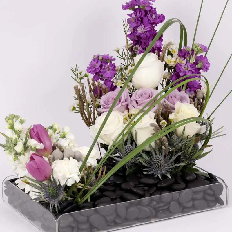 تنسيق زهور الجمال الأرجواني thumbnail 2