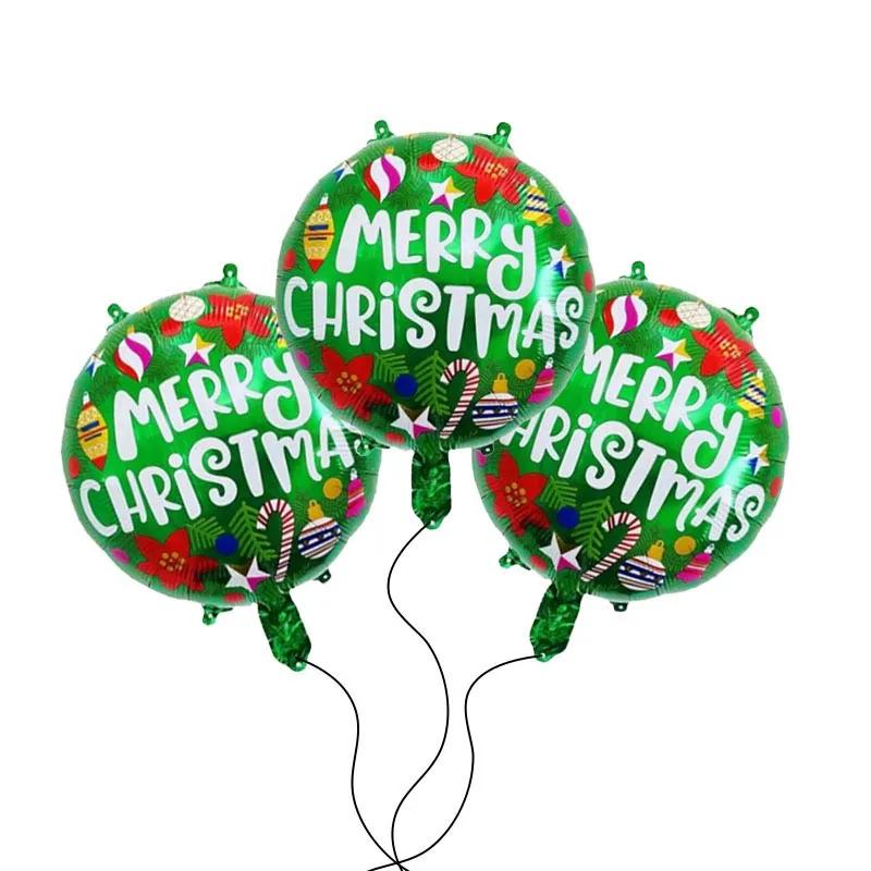 Merry Christmas Balloons 3 Pcs in Dubai