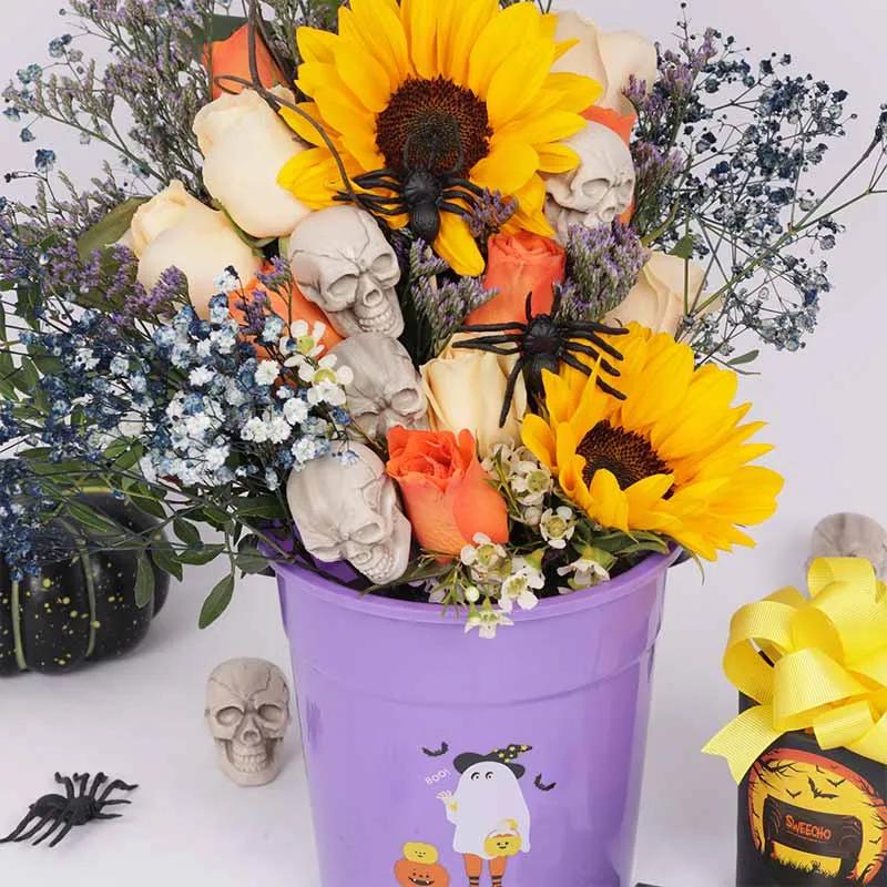 Halloween Flower Bucket and Sweecho Chocolates Box thumbnail 2