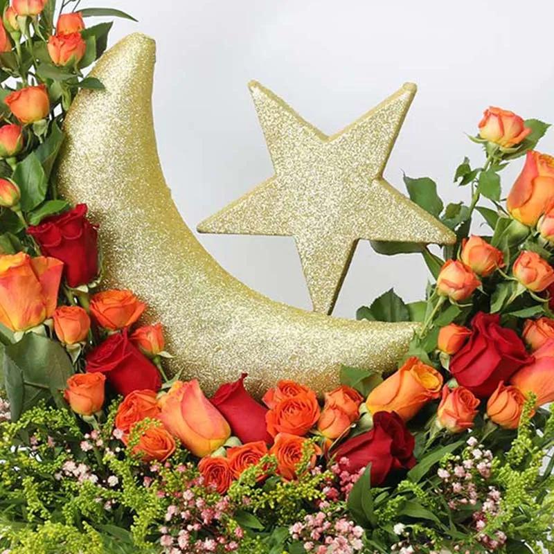 Auspicious Floral Wishes Orange thumbnail 3