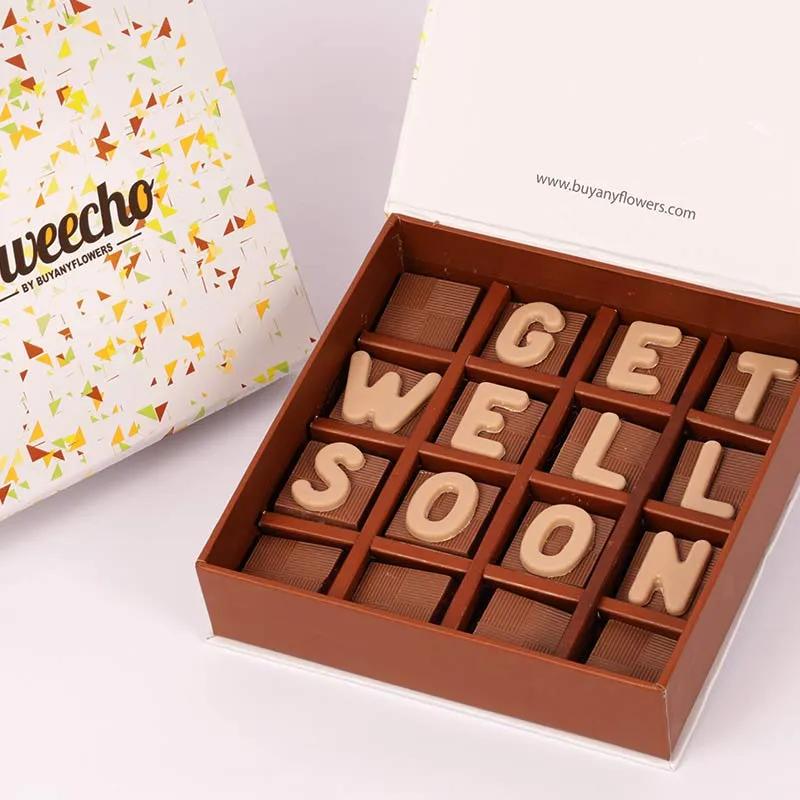 Get Well Soon Chocolates By Sweecho thumbnail 3
