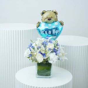 Blue Healing Sorrow and Its a Boy Balloon 1