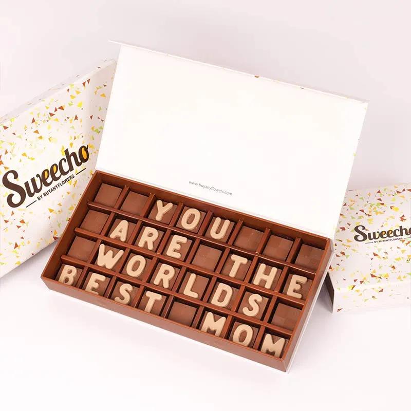You Are The Worlds Best Mom Chocolates By Sweecho thumbnail 1