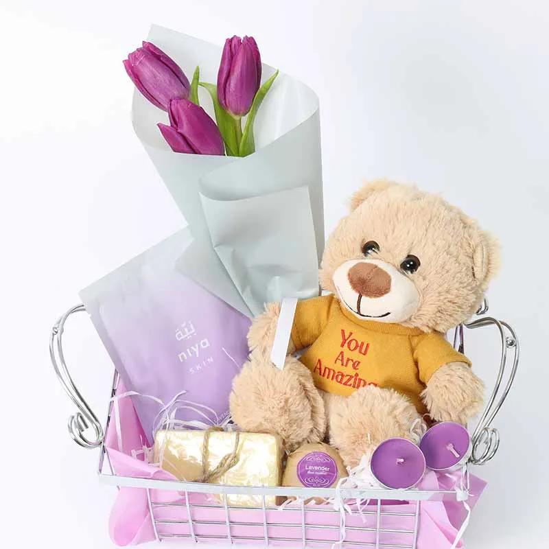 Relaxing Wishes Hamper - Gifts gift from Buy Any Flowers Dubai in Al Quoz Industrial Area 4, Dubai, UAE - image 2