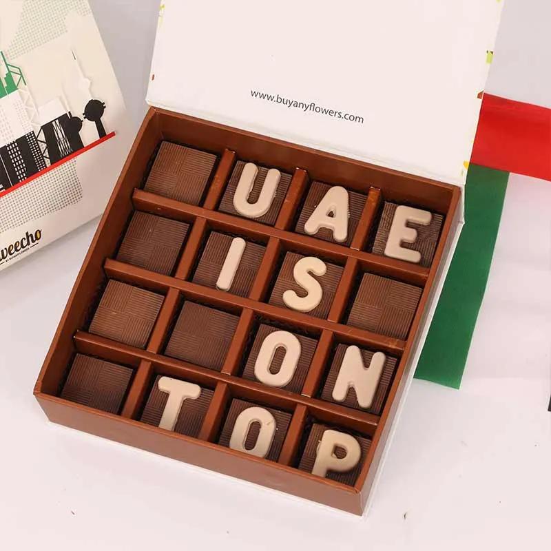 UAE is on Top Chocolates By Sweecho - Chocolates gift from Buy Any Flowers Dubai in Al Quoz Industrial Area 4, Dubai, UAE - image 2