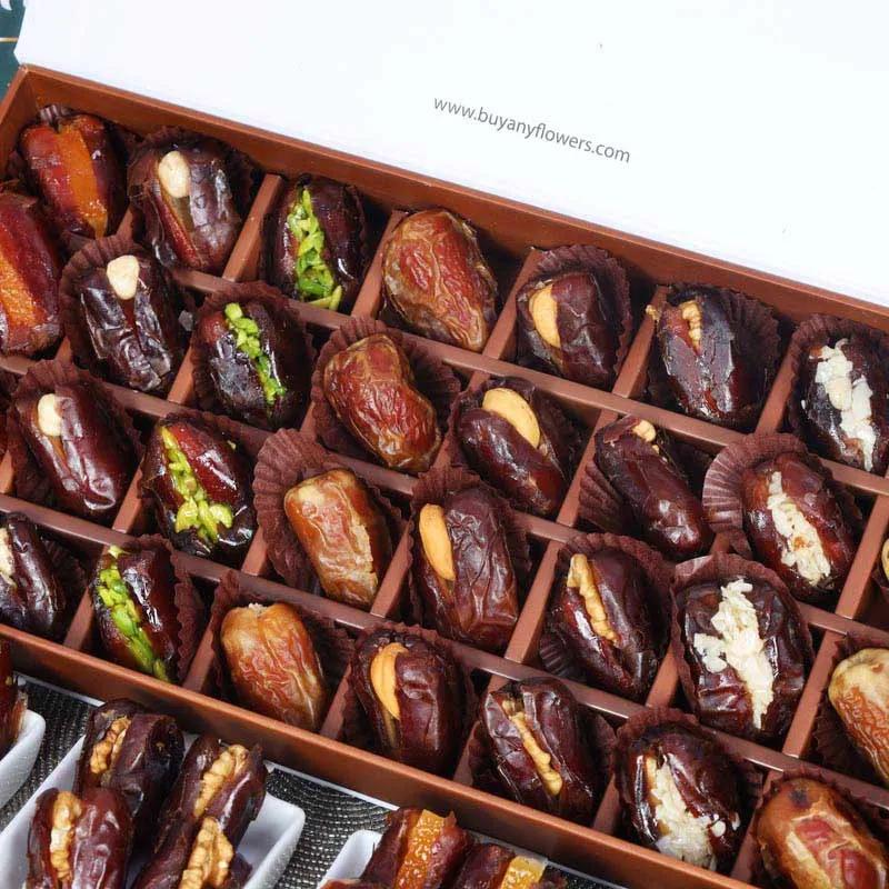 Ramadan Stuffed Dates By Sweecho 32 Pcs Green thumbnail 3