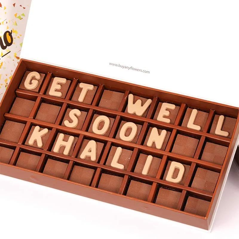 Customize Get Well Soon Chocolates By Sweecho thumbnail 3