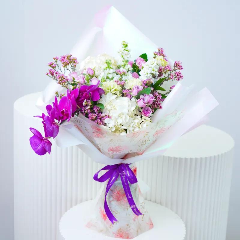 Dazzling Mix Flower Bouquet - Flowers gift from Buy Any Flowers Dubai in Al Quoz Industrial Area 4, Dubai, UAE