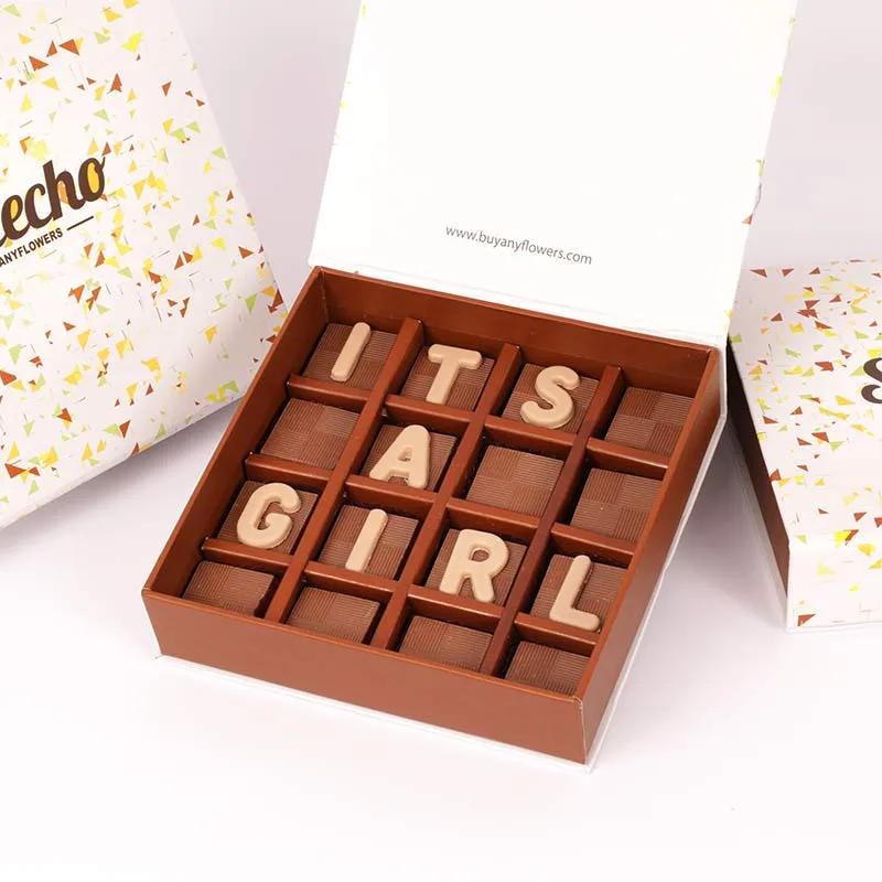 Its a Girl Chocolates By Sweecho - Chocolates gift from Buy Any Flowers Dubai in Al Quoz Industrial Area 4, Dubai, UAE - image 2