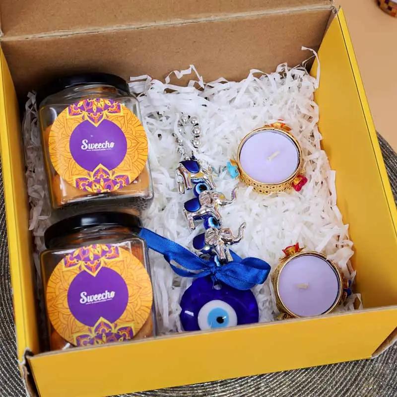 Evil Eye Festive Gift Box - Gifts gift from Buy Any Flowers Dubai in Al Quoz Industrial Area 4, Dubai, UAE - image 3