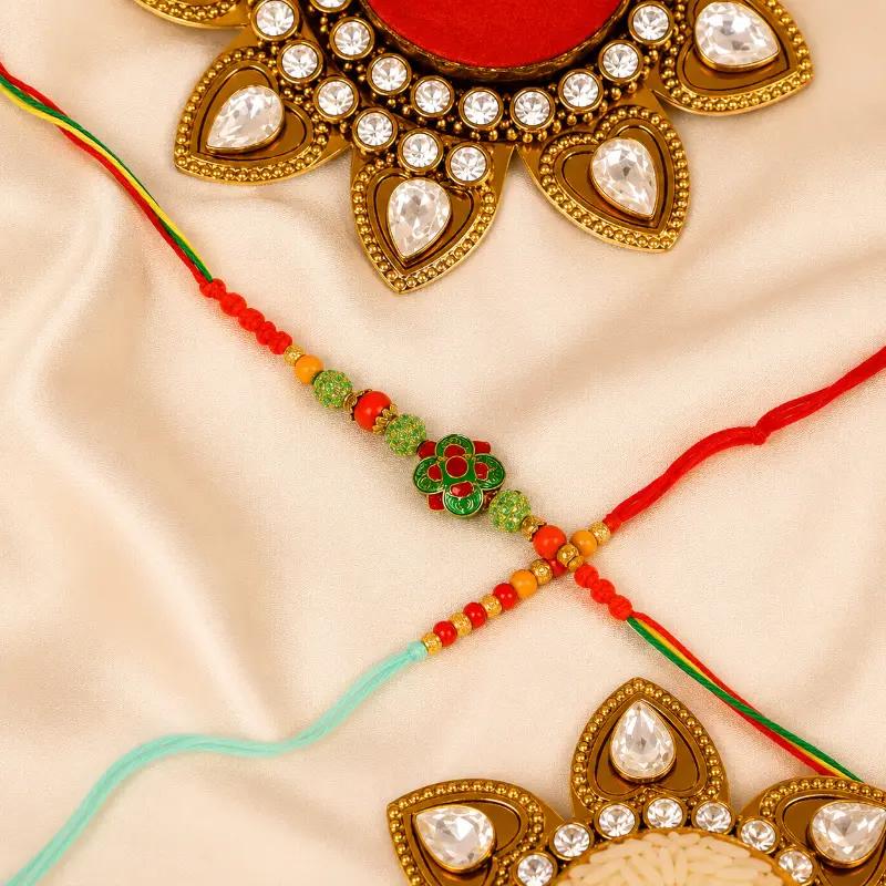 Antique Green Rakhi - Gifts gift from Buy Any Flowers Dubai in Al Quoz Industrial Area 4, Dubai, UAE