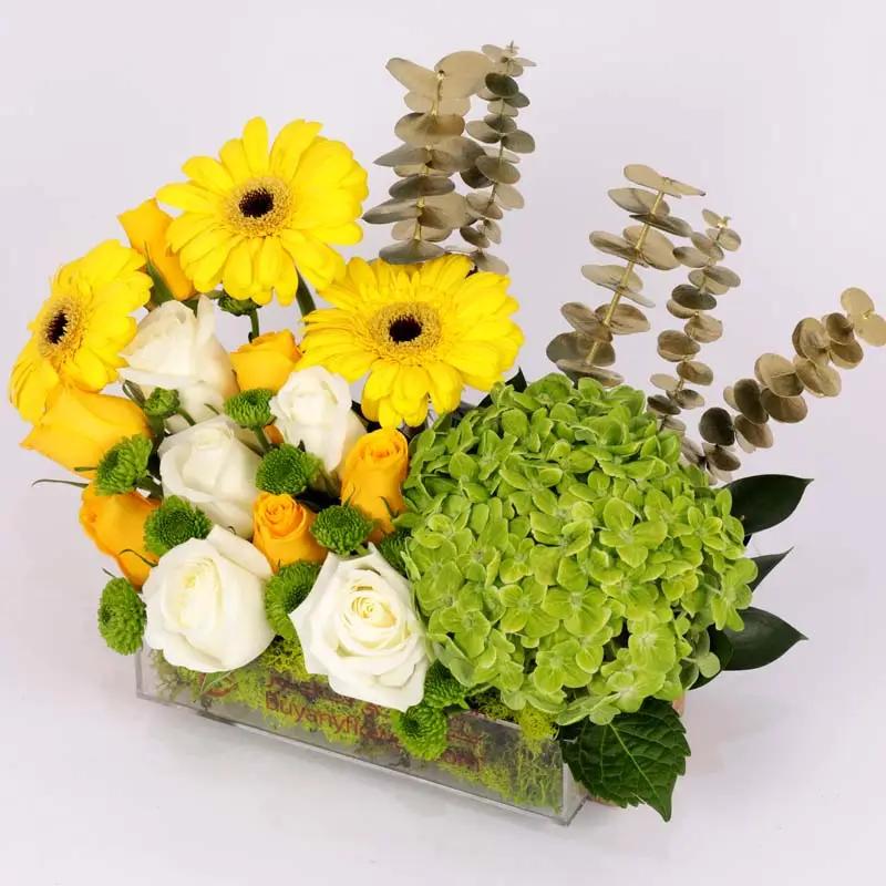 Amber Flower Arrangement thumbnail 3