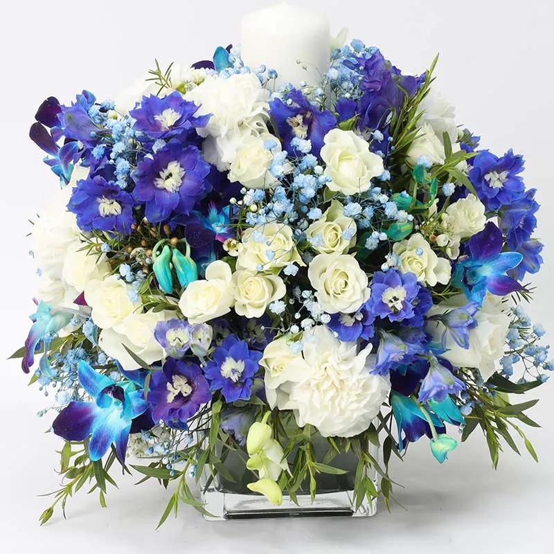 Peace Table Arrangement Blue thumbnail 2