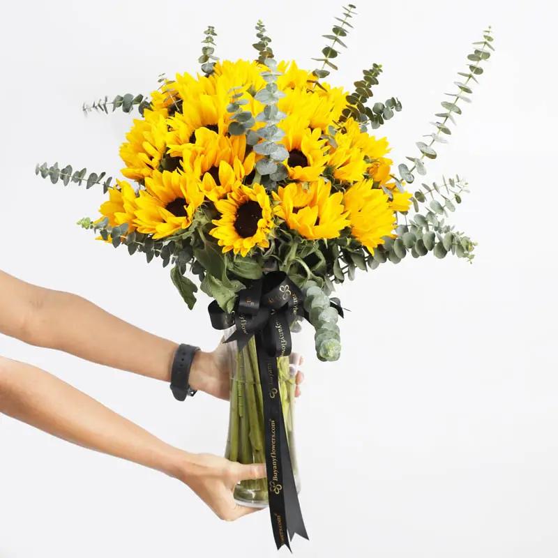 Glory 21 Sunflowers Vase - Gifts gift from Buy Any Flowers Dubai in Al Quoz Industrial Area 4, Dubai, UAE