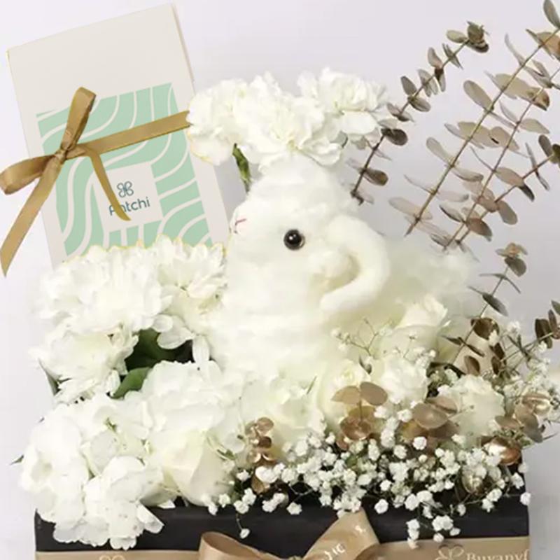 Peaceful Sacrifice Floral Hamper - Gift Sets gift from Buy Any Flowers Dubai in Al Quoz Industrial Area 4, Dubai, UAE - image 3