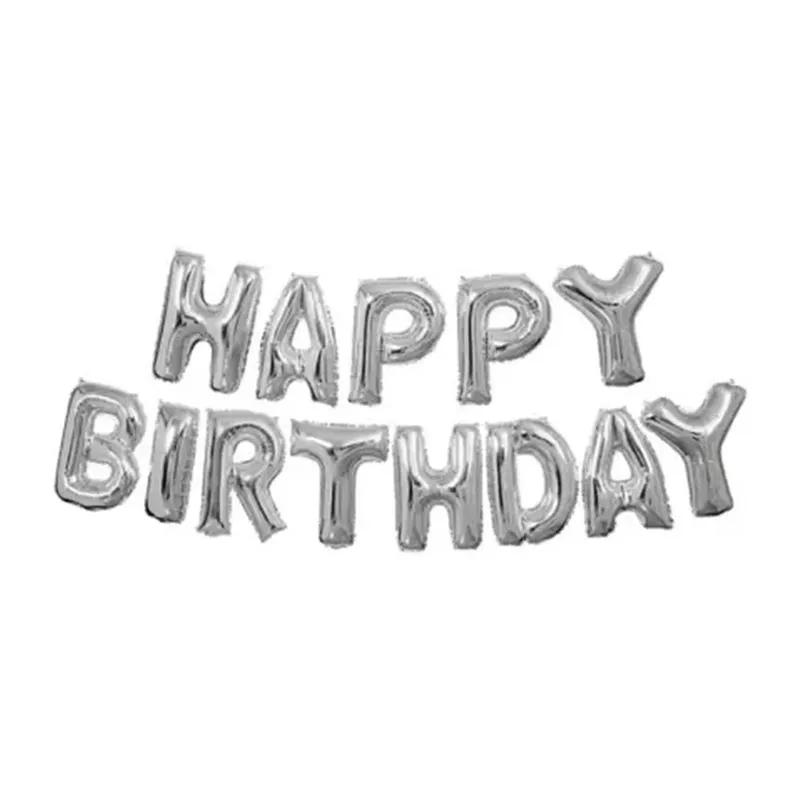 Blue N Silver Birthday Balloon Decor thumbnail 3