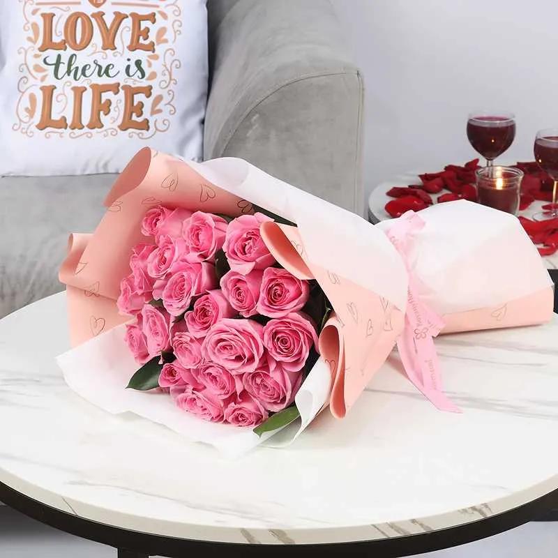 Pink Beauty 21 Roses thumbnail 4