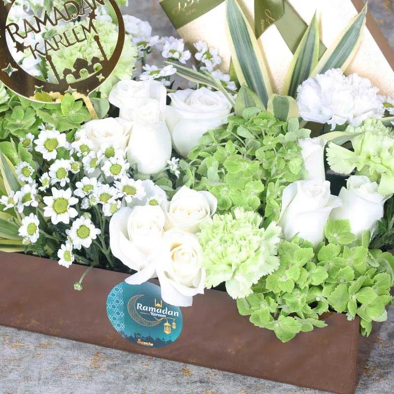 Ramadan Floral Hamper Brown thumbnail 2