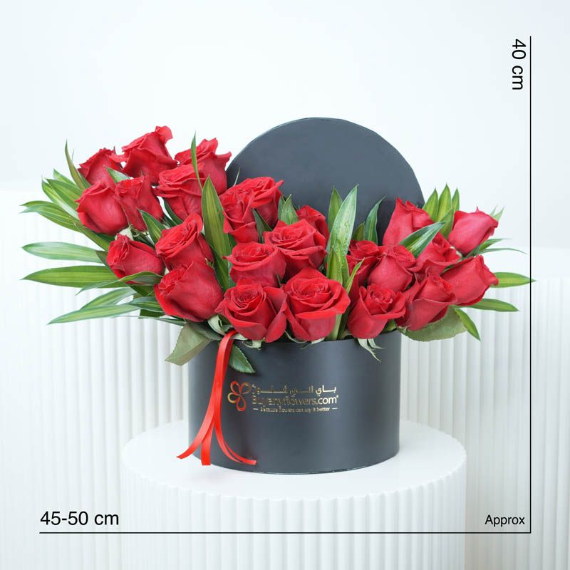 My Love Box 25 Red Roses thumbnail 4