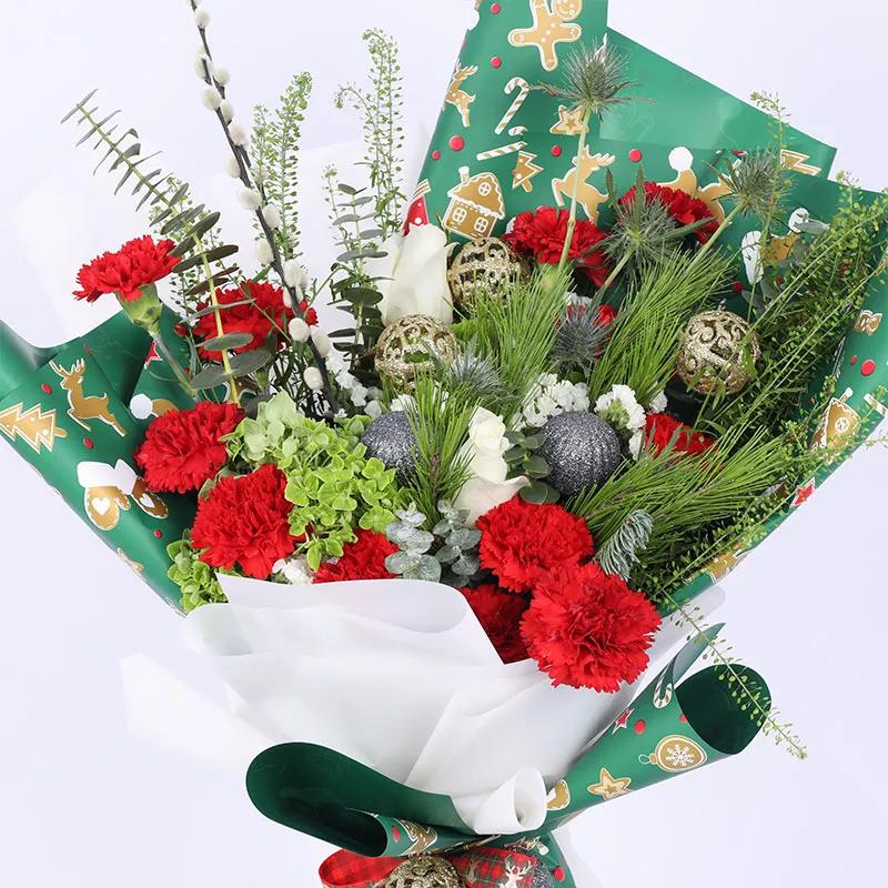 Merry Christmas Flower Bouquet thumbnail 3