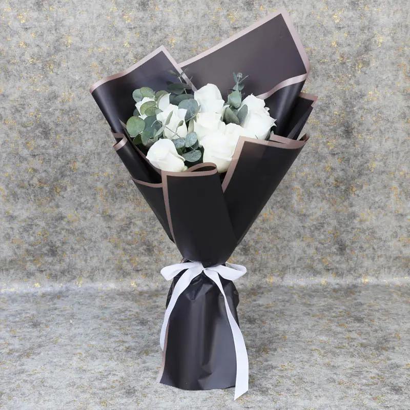 Snow 15 White Roses Bouquet - Flowers gift from Buy Any Flowers Dubai in Al Quoz Industrial Area 4, Dubai, UAE