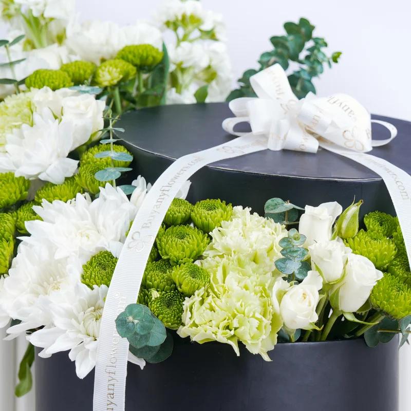 Ivory Flower Box Trio - Gift Sets gift from Buy Any Flowers Dubai in Al Quoz Industrial Area 4, Dubai, UAE - image 2