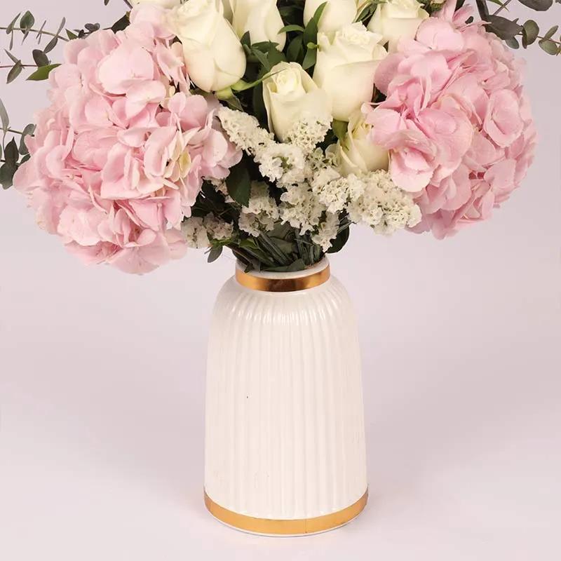 Pastel Love Flowers in Vase - Flowers gift from Buy Any Flowers Dubai in Al Quoz Industrial Area 4, Dubai, UAE - image 4