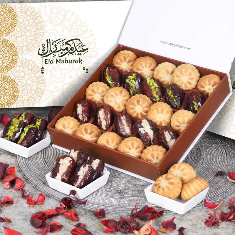 Eid Stuffed Dates and Mamoul By Sweecho 25 Pcs Green thumbnail 2