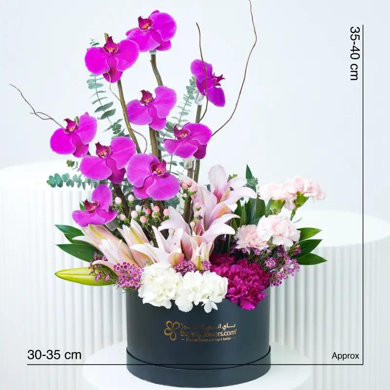 Harmony Mix Flower Box - Flowers gift from Buy Any Flowers Dubai in Al Quoz Industrial Area 4, Dubai, UAE - image 4