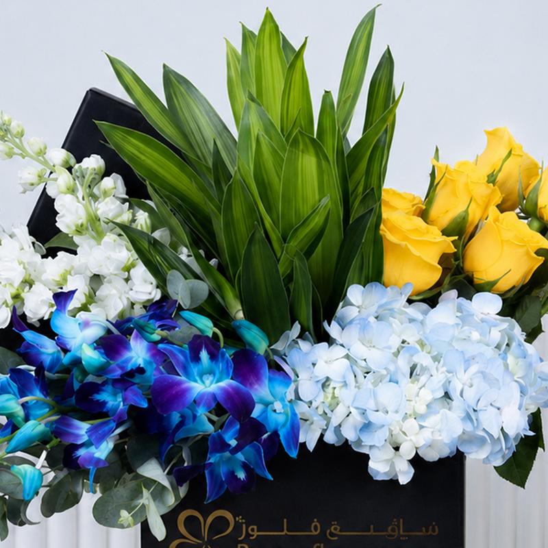 Alpha Flowers and Chocolate Box - Flowers gift from Buy Any Flowers Dubai in Al Quoz Industrial Area 4, Dubai, UAE - image 2
