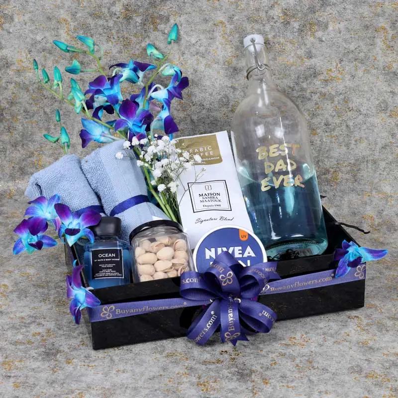 Best Dad Ever Gift Tray - Gifts gift from Buy Any Flowers Dubai in Al Quoz Industrial Area 4, Dubai, UAE - image 3