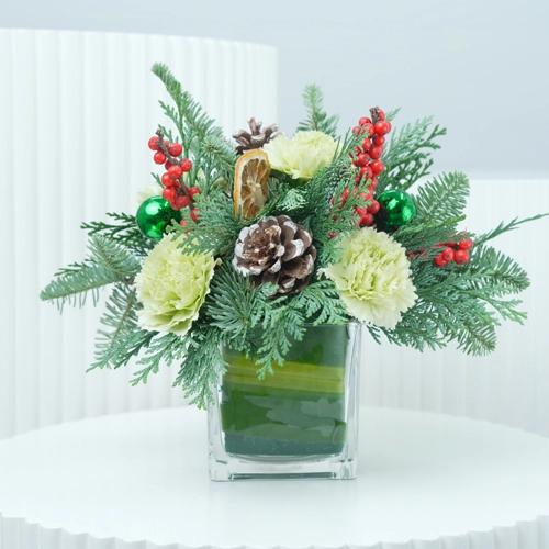 Green Forest Centerpiece - Flowers gift from Buy Any Flowers Dubai in Al Quoz Industrial Area 4, Dubai, UAE