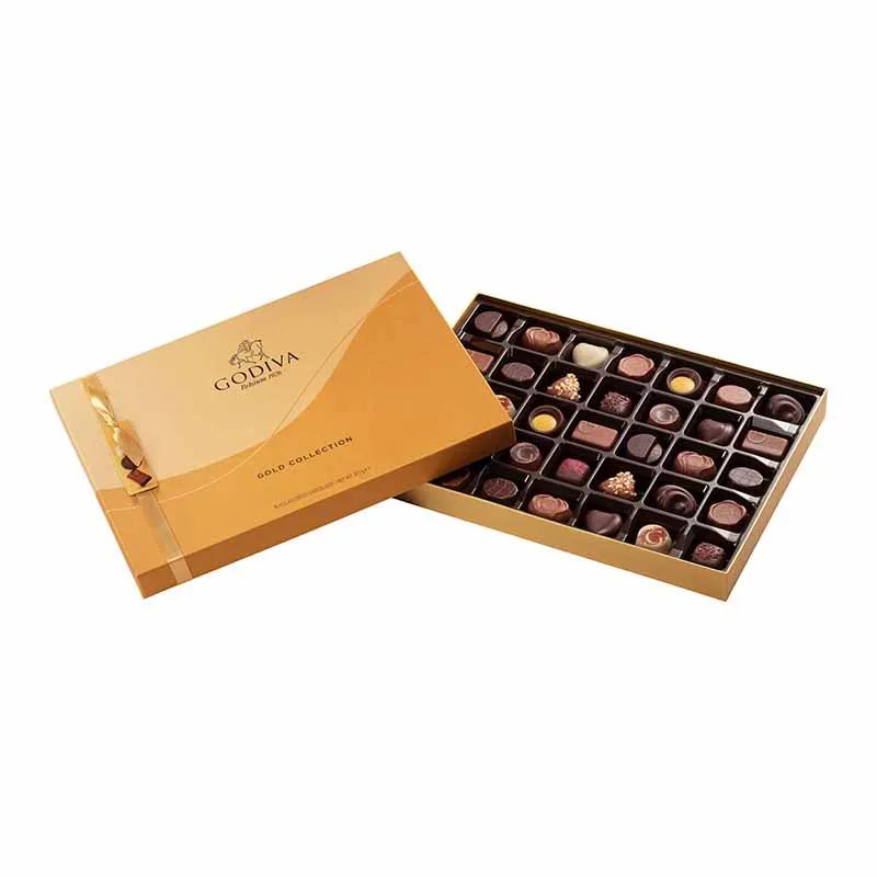 Godiva Gold Assorted Chocolate Gift Box 35 Pcs - Chocolates gift from Buy Any Flowers Dubai in Al Quoz Industrial Area 4, Dubai, UAE