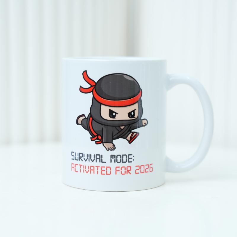 2026 Ninja Coffee Mug - Gifts gift from Buy Any Flowers Dubai in Al Quoz Industrial Area 4, Dubai, UAE