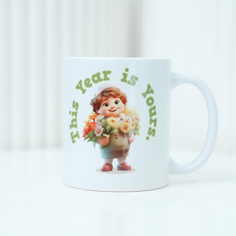 This Year Is Yours Mug - Gifts gift from Buy Any Flowers Dubai in Al Quoz Industrial Area 4, Dubai, UAE