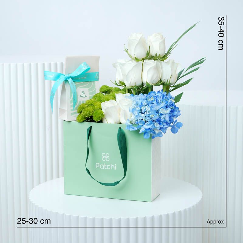 Winter Floral Patchi Arrangement thumbnail 4