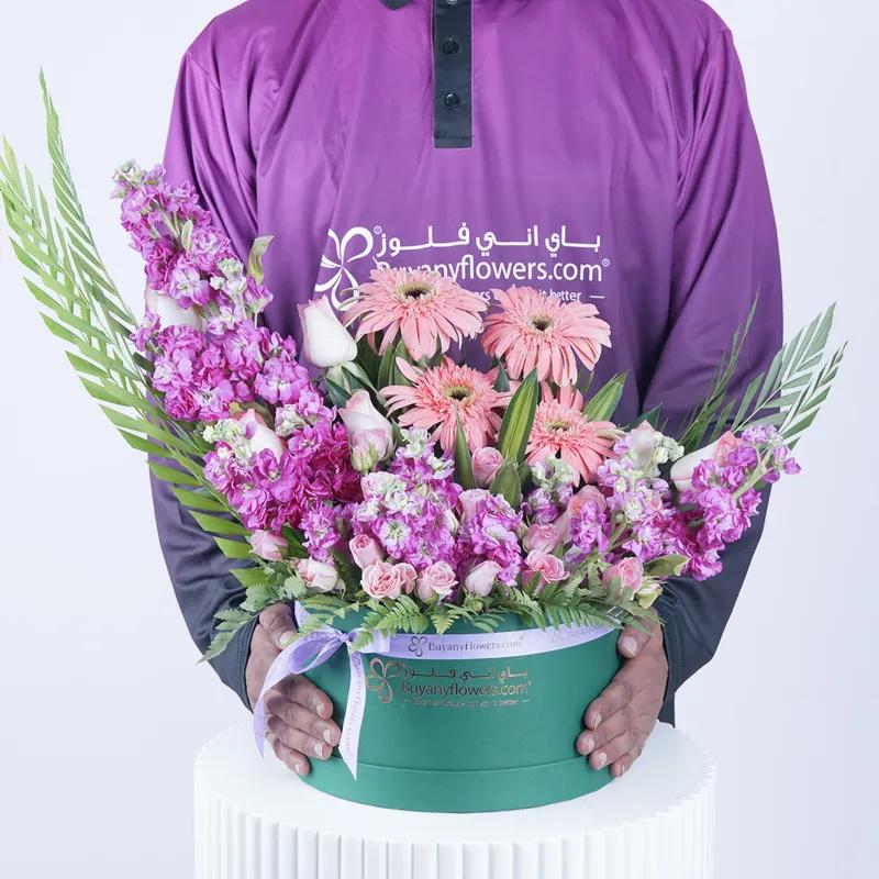 Zahra Lutf Bloom Box - Gifts gift from Buy Any Flowers Dubai in Al Quoz Industrial Area 4, Dubai, UAE - image 2