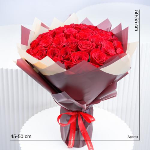 My Love 51 Red Roses Bouquet - Flowers gift from Buy Any Flowers Dubai in Al Quoz Industrial Area 4, Dubai, UAE - image 4