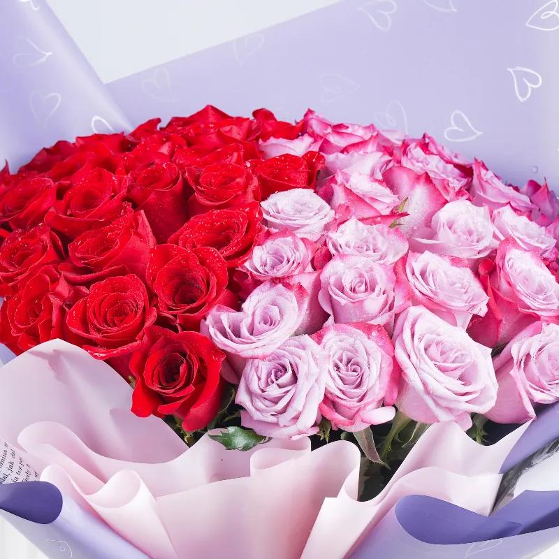 My Queen 51 Roses Bouquet - Flowers gift from Buy Any Flowers Dubai in Al Quoz Industrial Area 4, Dubai, UAE - image 3
