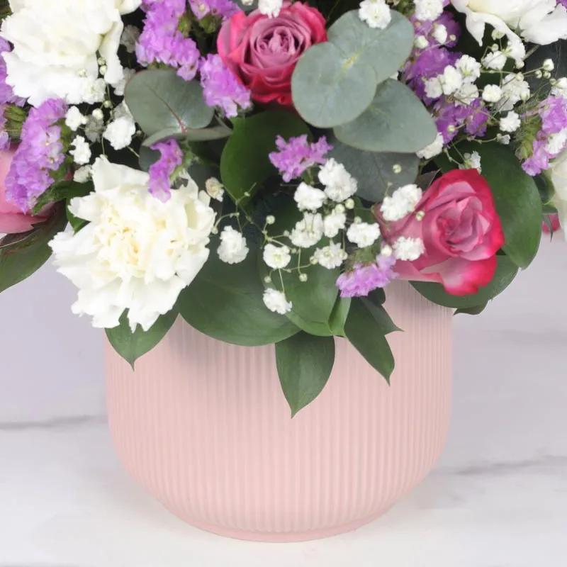 Majestic 19 Roses and Carnations Arrangement thumbnail 4