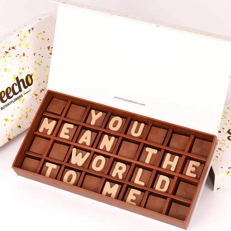 You Mean The World To Me Chocolates By Sweecho thumbnail 2