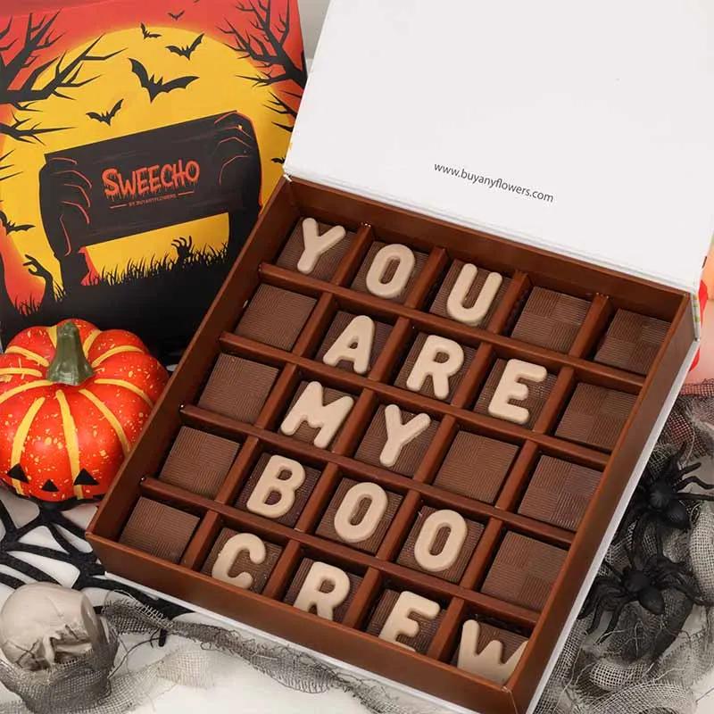 You Are My Boo Crew Chocolates By Sweecho thumbnail 2