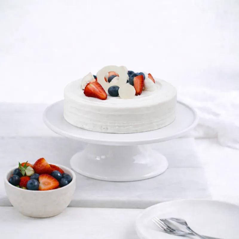 Vanilla Cake 4 Portion - Cakes gift from Buy Any Flowers Dubai in Al Quoz Industrial Area 4, Dubai, UAE