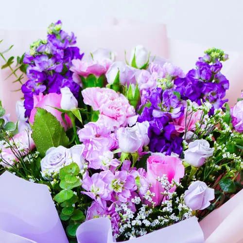 Bless 17 Flower Bouquet - Flowers gift from Buy Any Flowers Dubai in Al Quoz Industrial Area 4, Dubai, UAE - image 3