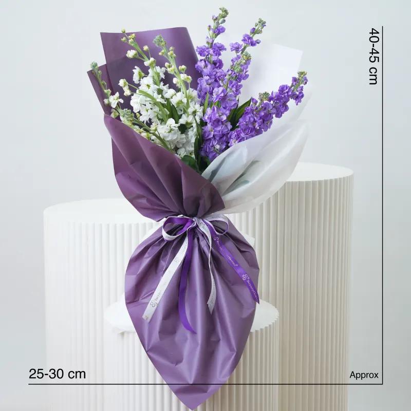 Harmony 10 Matthiola Bouquet - Flowers gift from Buy Any Flowers Dubai in Al Quoz Industrial Area 4, Dubai, UAE - image 4