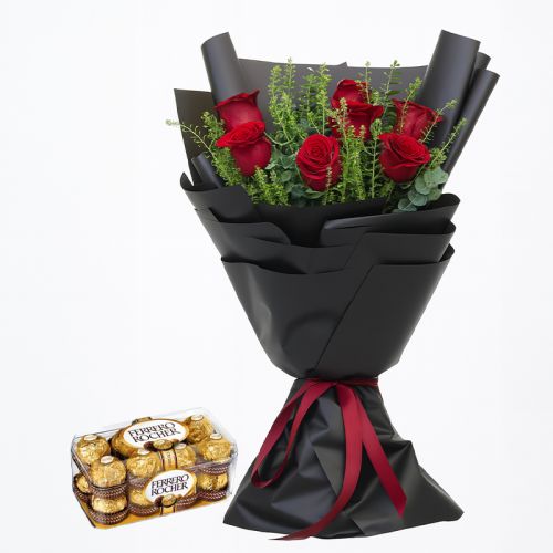 ليلة رومانسية وشوكولاتة فيريرو روشيه 1