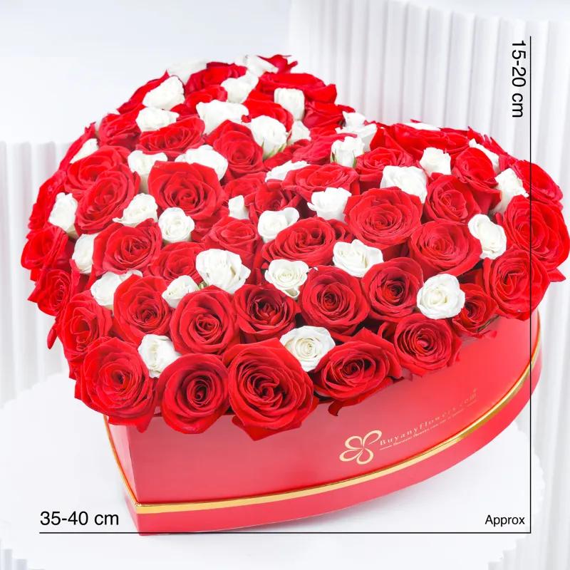 Promise of My Heart Rose Box - Flowers gift from Buy Any Flowers Dubai in Al Quoz Industrial Area 4, Dubai, UAE - image 3
