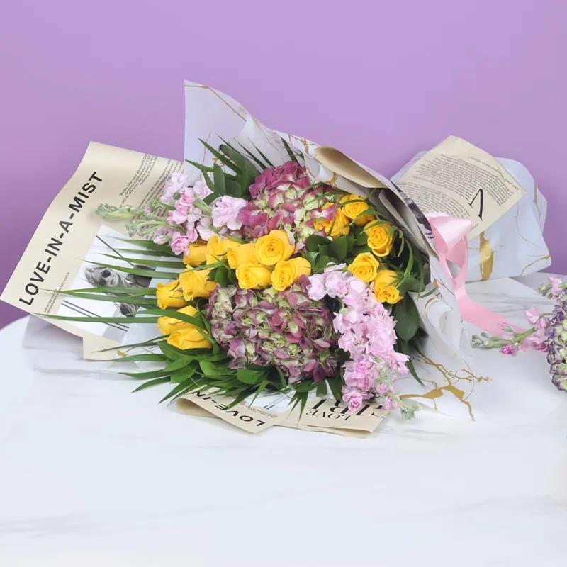 Bright Side Mix Flower Bouquet thumbnail 4