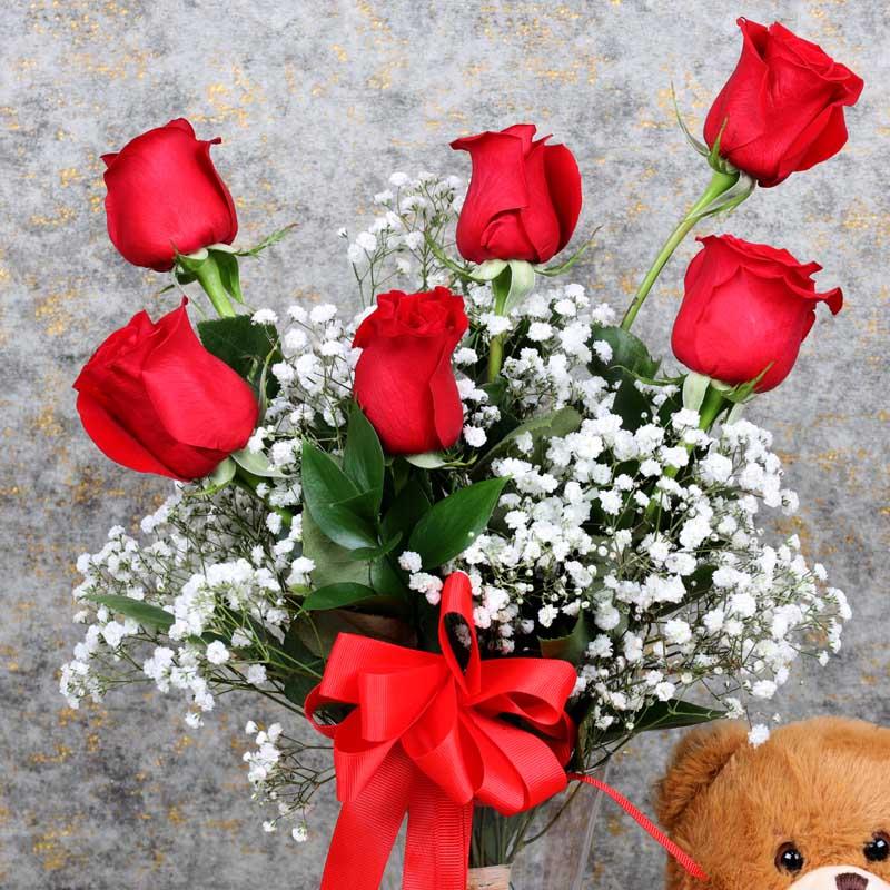 Love For Red and Teddy Bear thumbnail 3